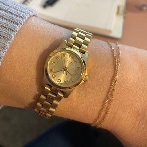Marc by Marc Jacobs Henry Dinky Yellow Gold Watch